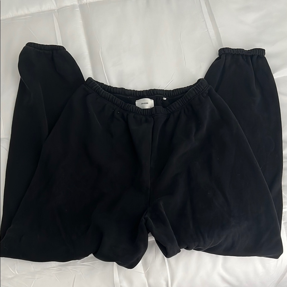 Josh brown black sweats m/l